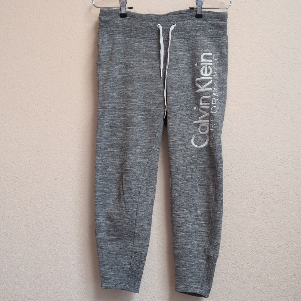 Calvin Klein Heather Gray Performance Pants